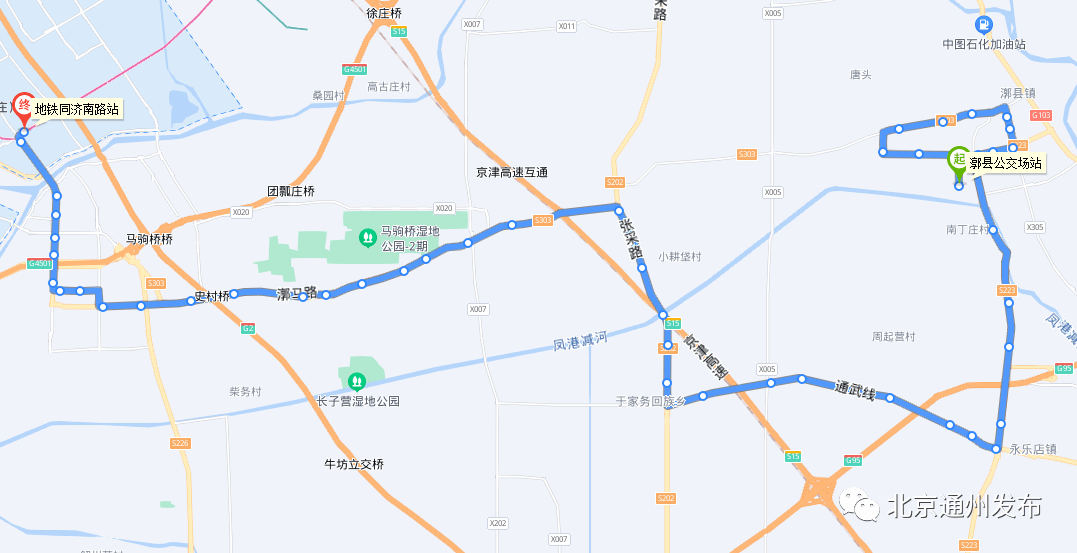 通州一批公交将调整线路和运营时间!
