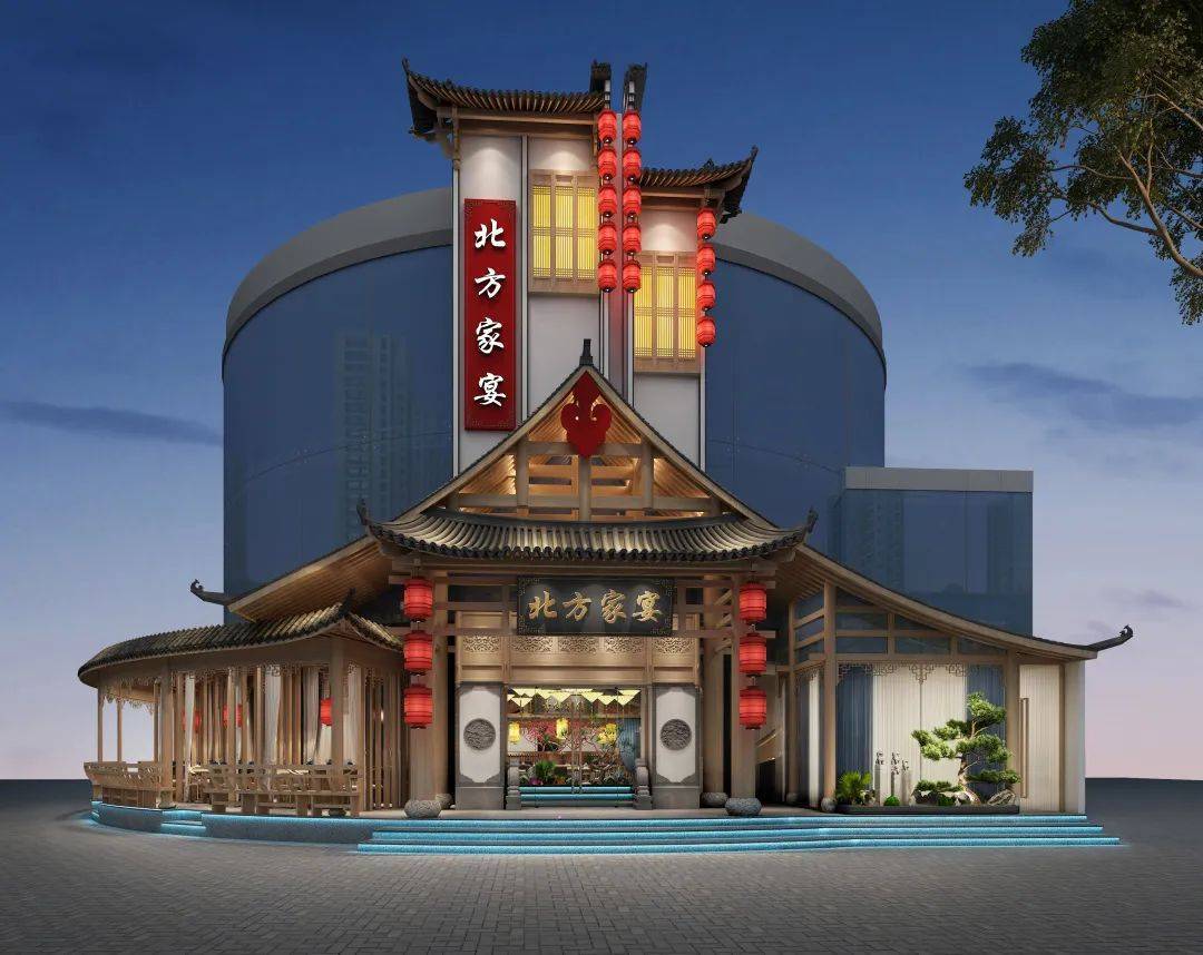 山鸟空间设计//案例分享之北方家宴 颠覆传统北方菜馆_餐饮_文化_项目