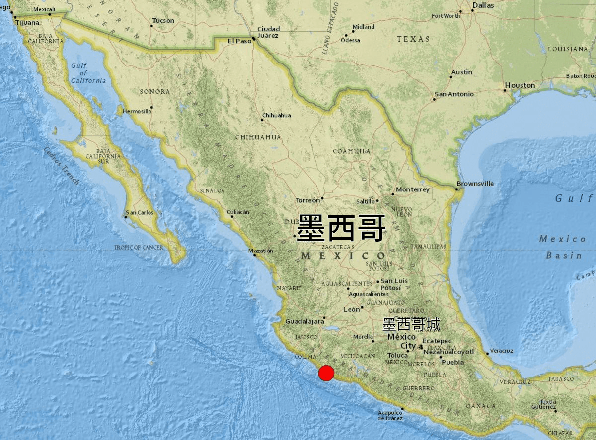 墨西哥史上第三次在9月19日發生強震 概率為0.