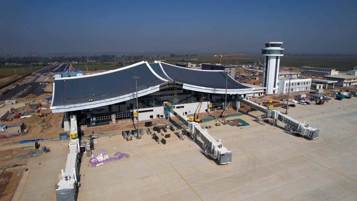 据了解,安阳红旗渠机场位于汤阴县瓦岗乡,距市区直线距离27公里,占地