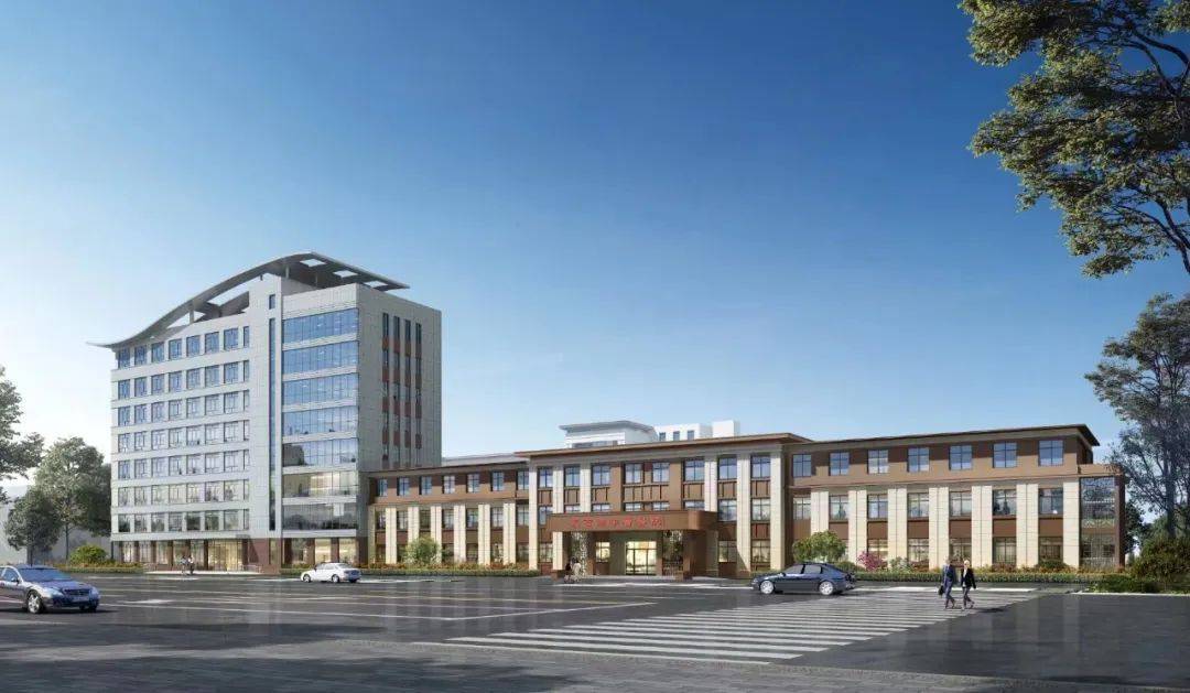 提升医疗服务质量,改善院容院貌.莱西市中医医院提标扩能工程进行中