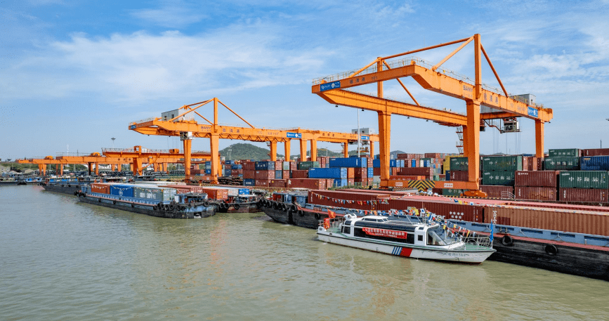 打造"一区双锚",保障内河航运高质量发展——京杭运河德清段韶村漾