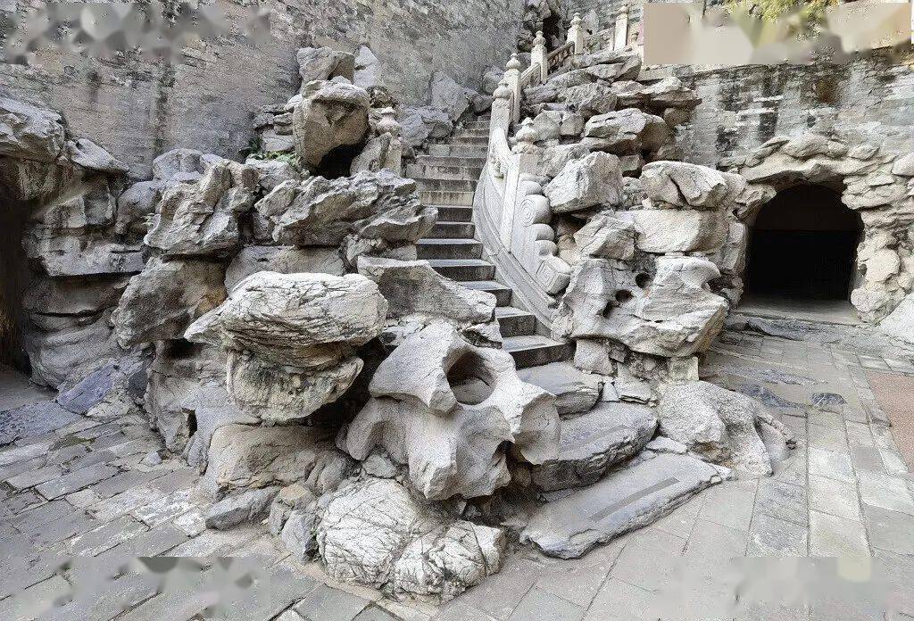 琼华之岛 艮岳之石_奇石_园林_石头