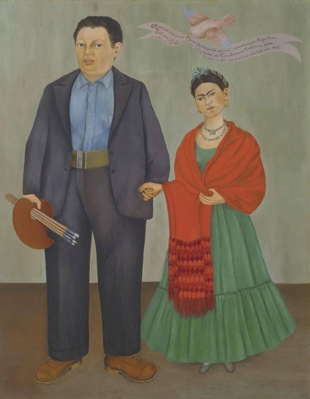 她苦难的传奇人生造就了灵魂艺术_弗里达·卡罗_车祸_画像