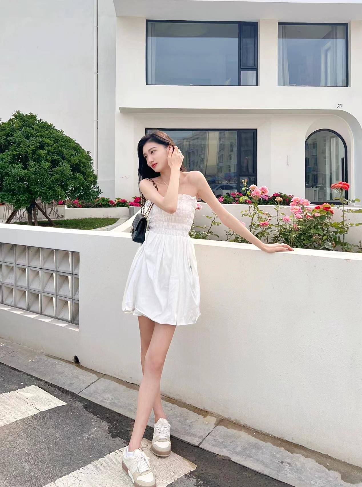 站着拍照不尴尬,万能站姿拍照pose,拍出好身材大长腿_姿势_双手_镜头