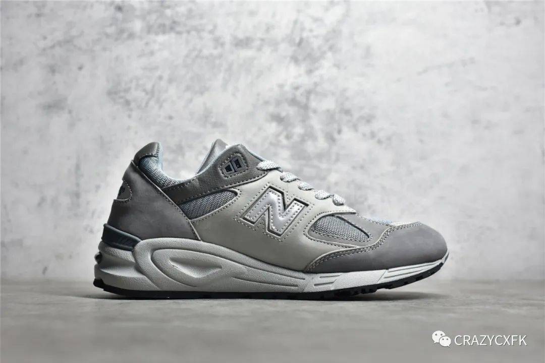 新百伦Wtaps x New Balance 990v2 NB990 联名元祖灰美产复古跑步鞋_鞋