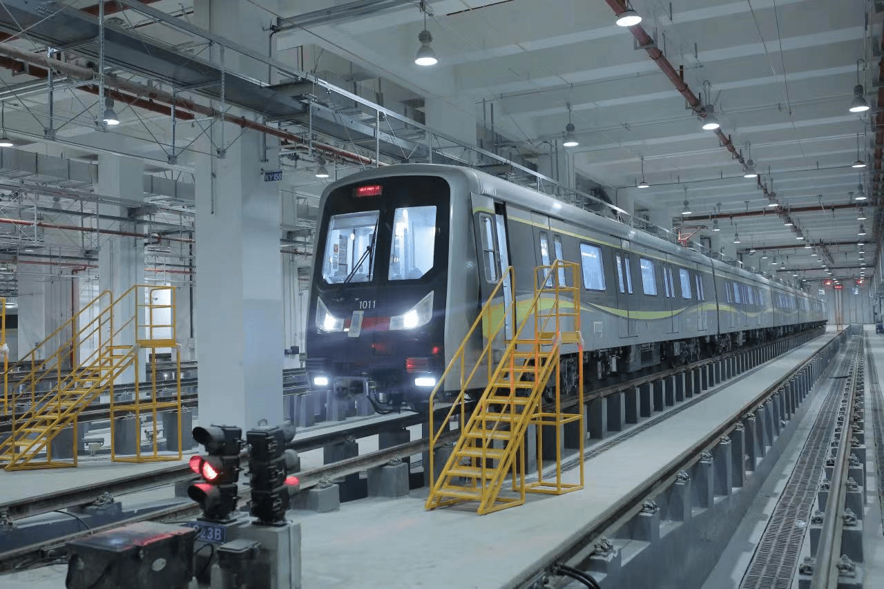 天津地铁10号线梨园头车辆段工程顺利通过单位工程验收_施工_全线