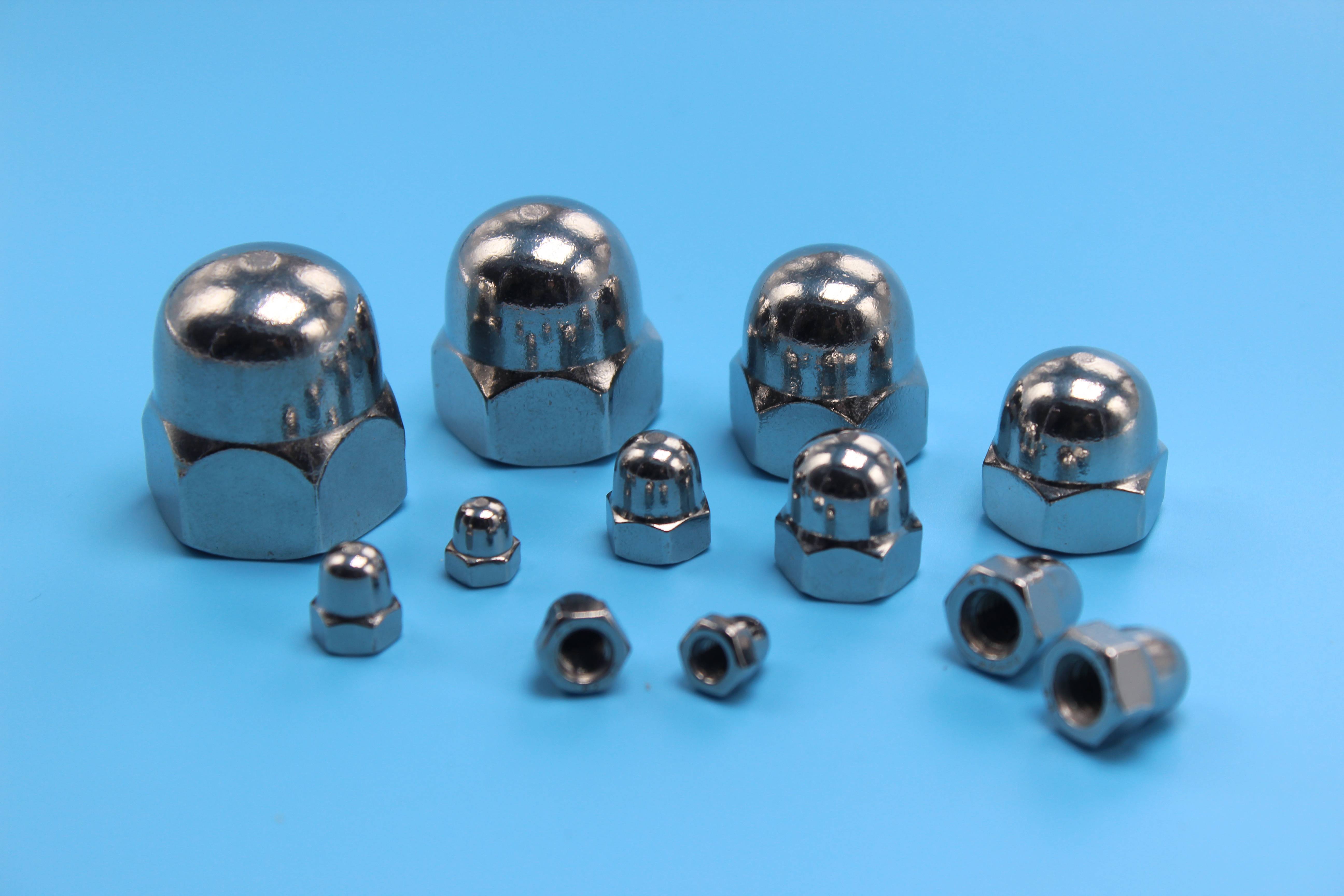 盖形螺母和组合式盖形螺母是不是一样的?有什么区别?_焊接_盖帽_加工