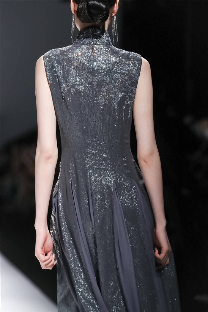 的传承与变迁——蔓楼兰【游仙·梦】春夏高定发布秀_旗袍_系列_仙境