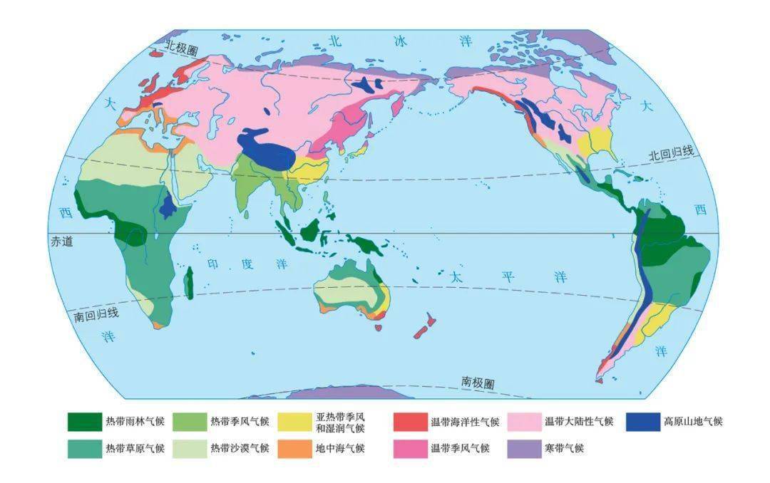 世界基础地理高清地图 - 7月份全球气温分布图 - 实验室设备网