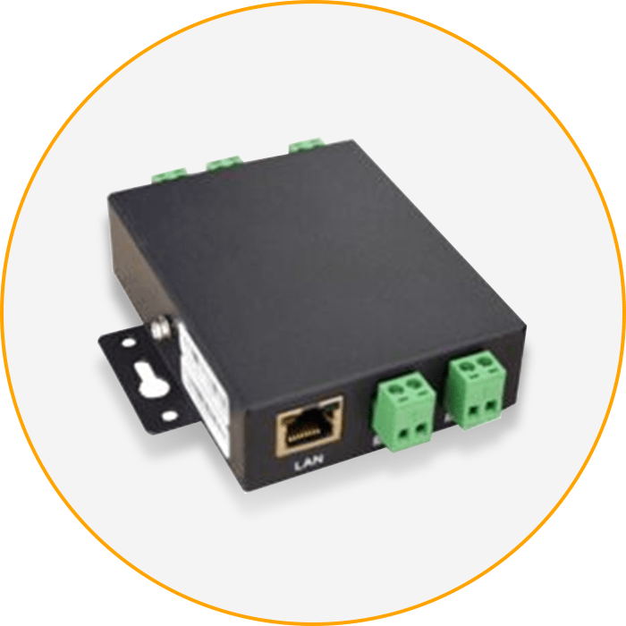 常闭,常开可选模块自带2路继电器无源输出模块通过网络接口可以实现上