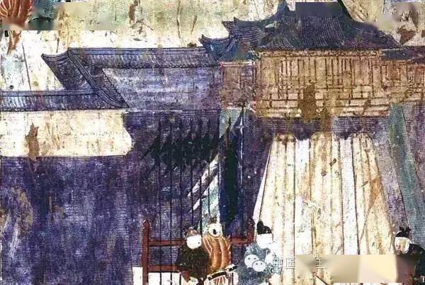 营造视野:美轮美奂,古画中的唐代建筑!_壁画_宫阙_城楼