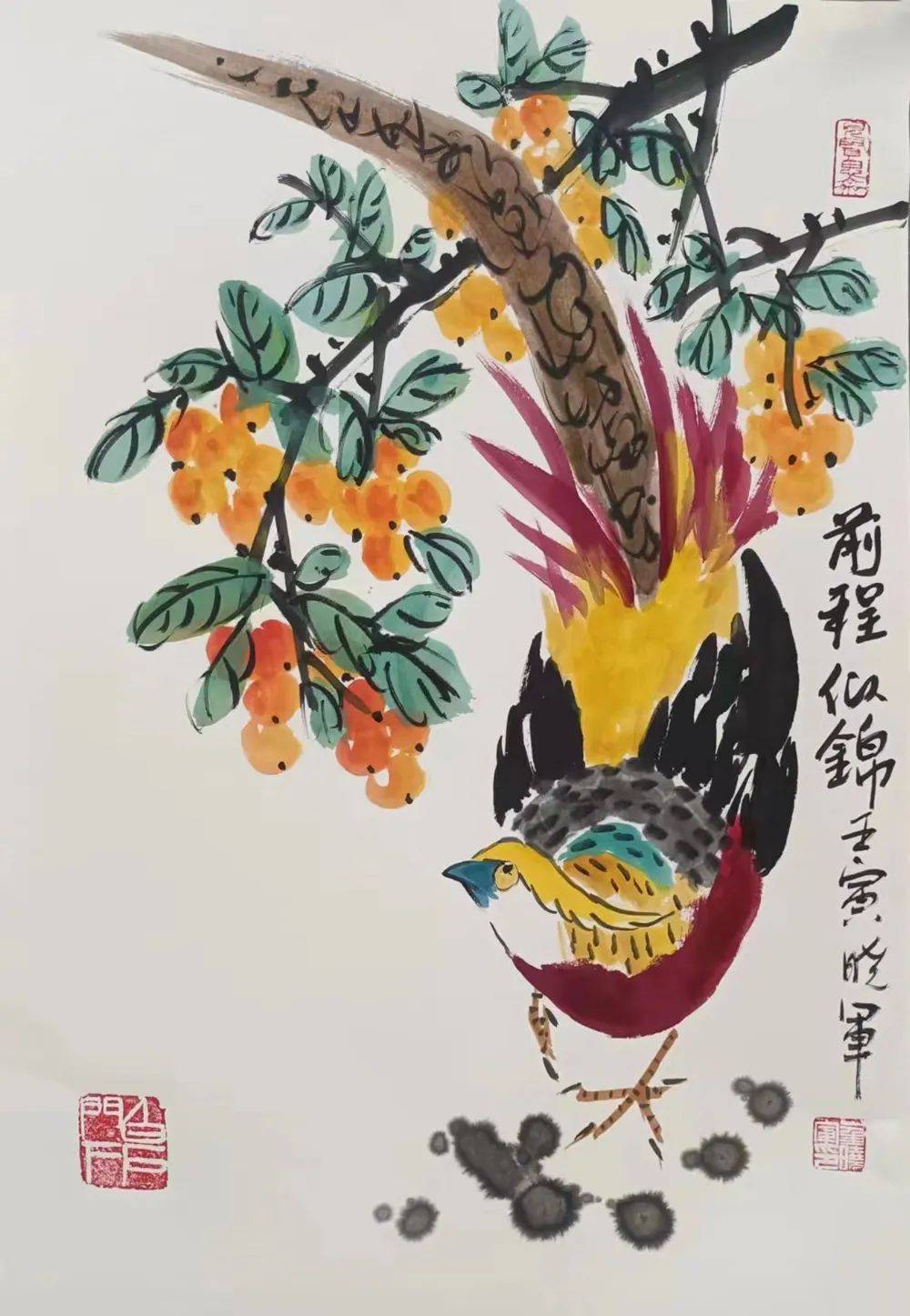 崔晓军|艺无止境-中国当代名家书画艺术大展_全国_颜泉_花鸟