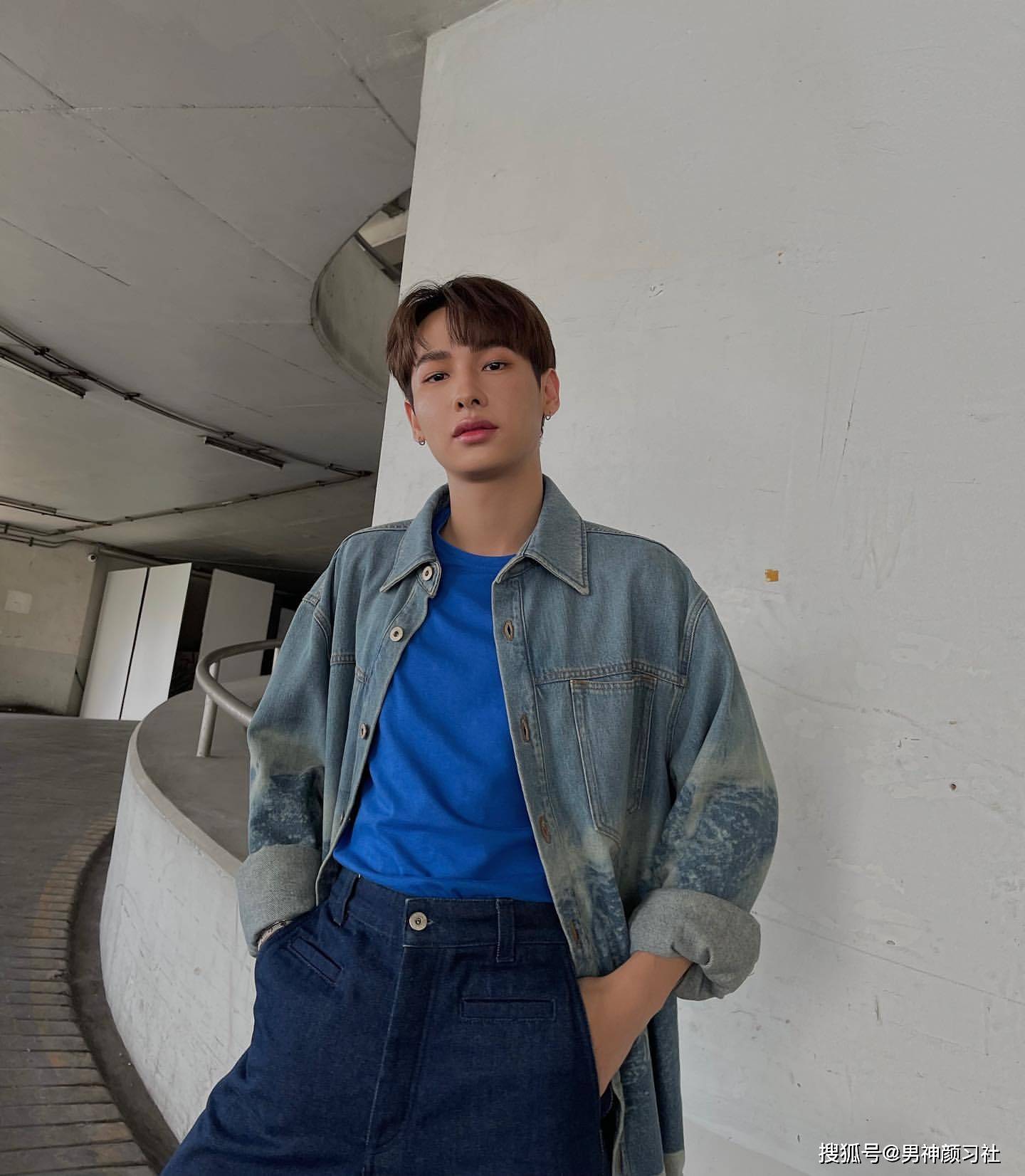 泰国男星gun穿搭:身高170的男生只追求"视觉显高"是不够的_衣服_衬衫