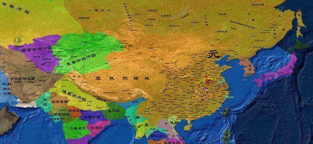 中国全盛时期的版图图片