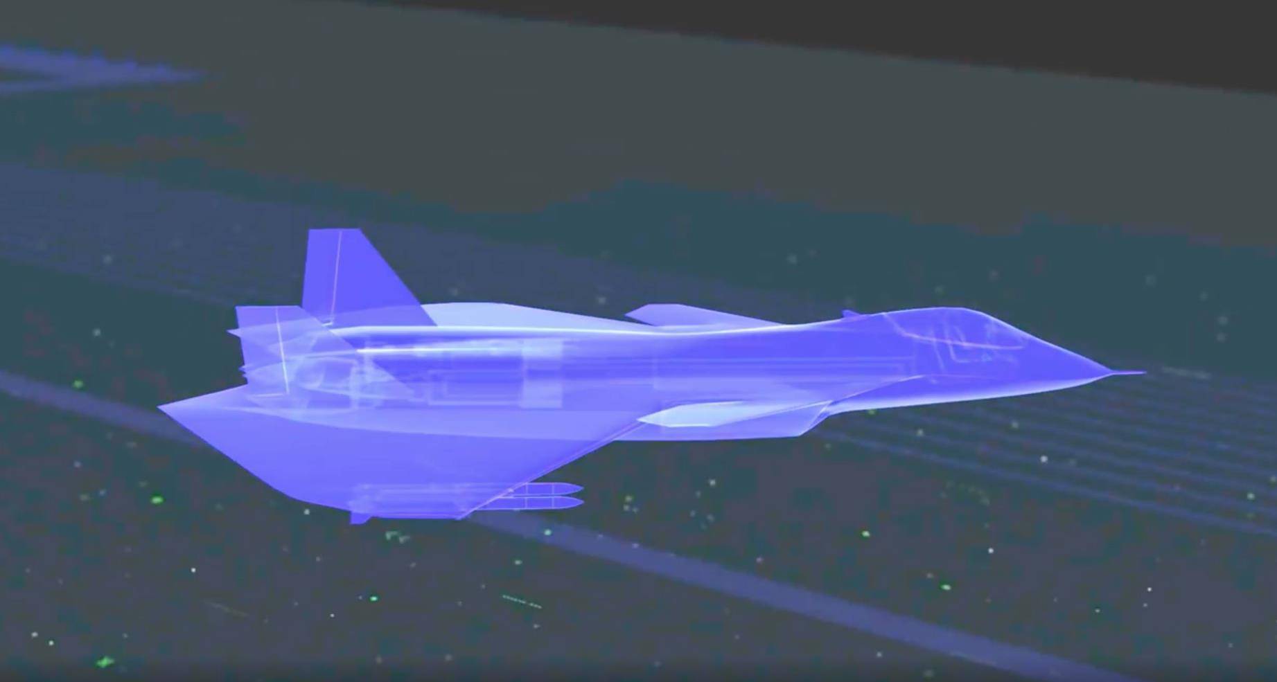 美国六代机新进展,具备航空综合体特征,拥有鸭翼布局!_美军_战机_进行