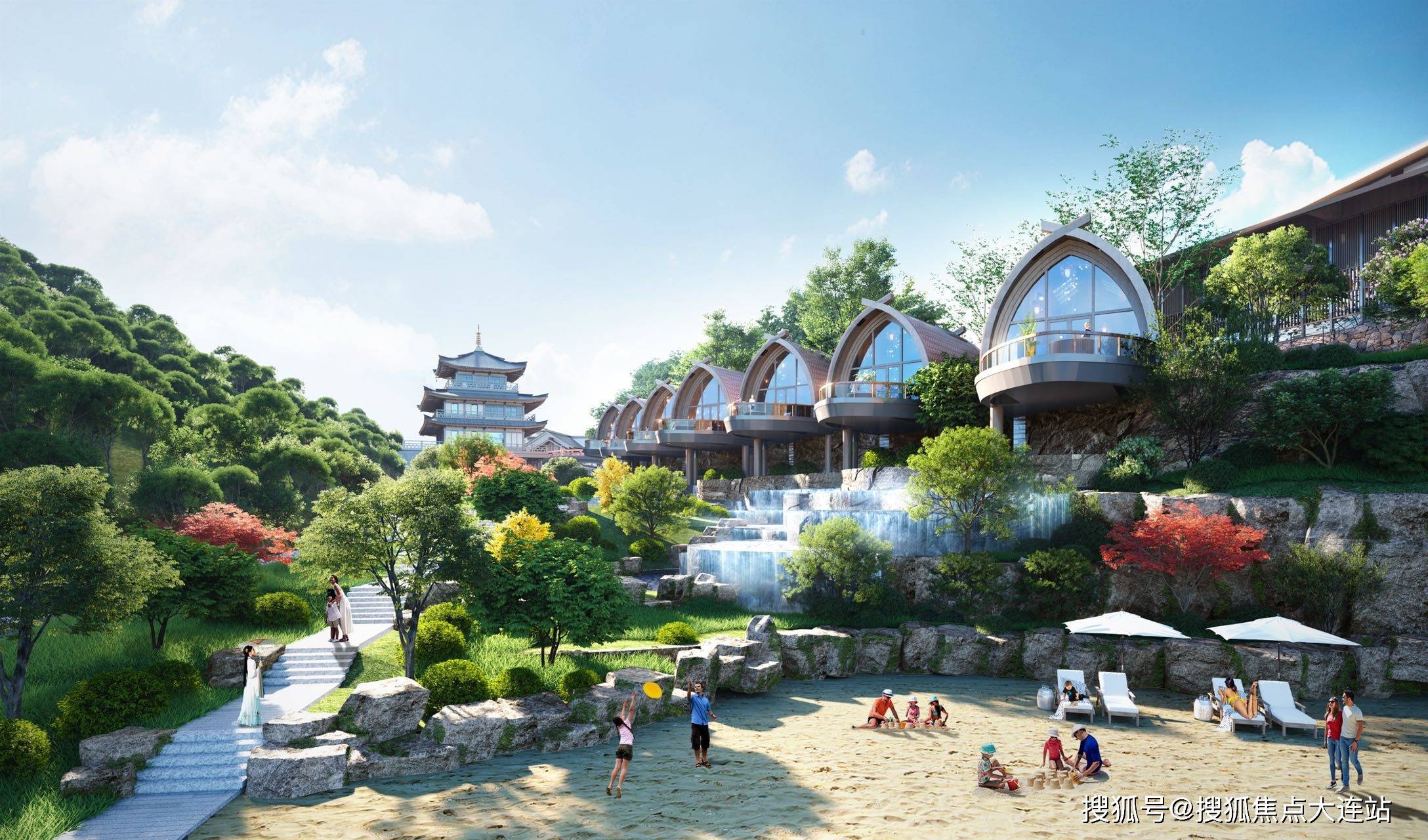 大连盛唐岚山 拥有超级文旅配套_公园_一体_农庄