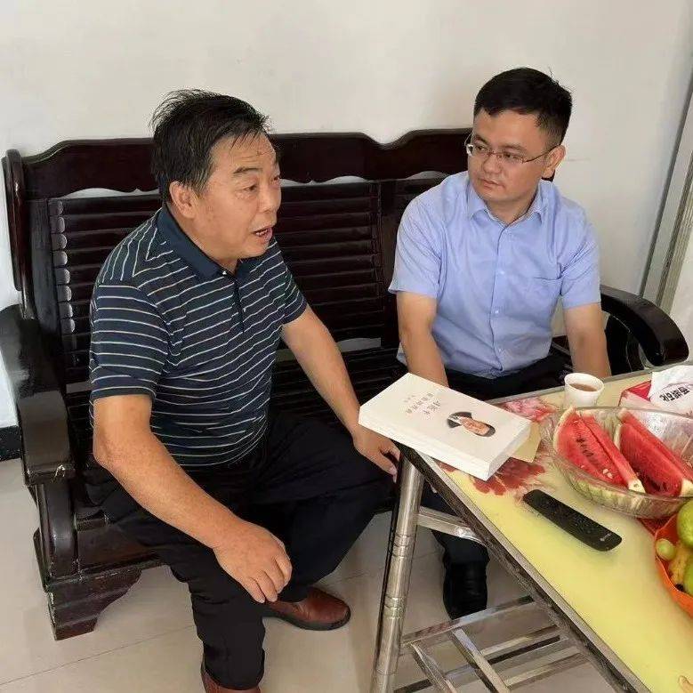 廖炎平开展重阳节走访慰问_西湖_全区_管理区