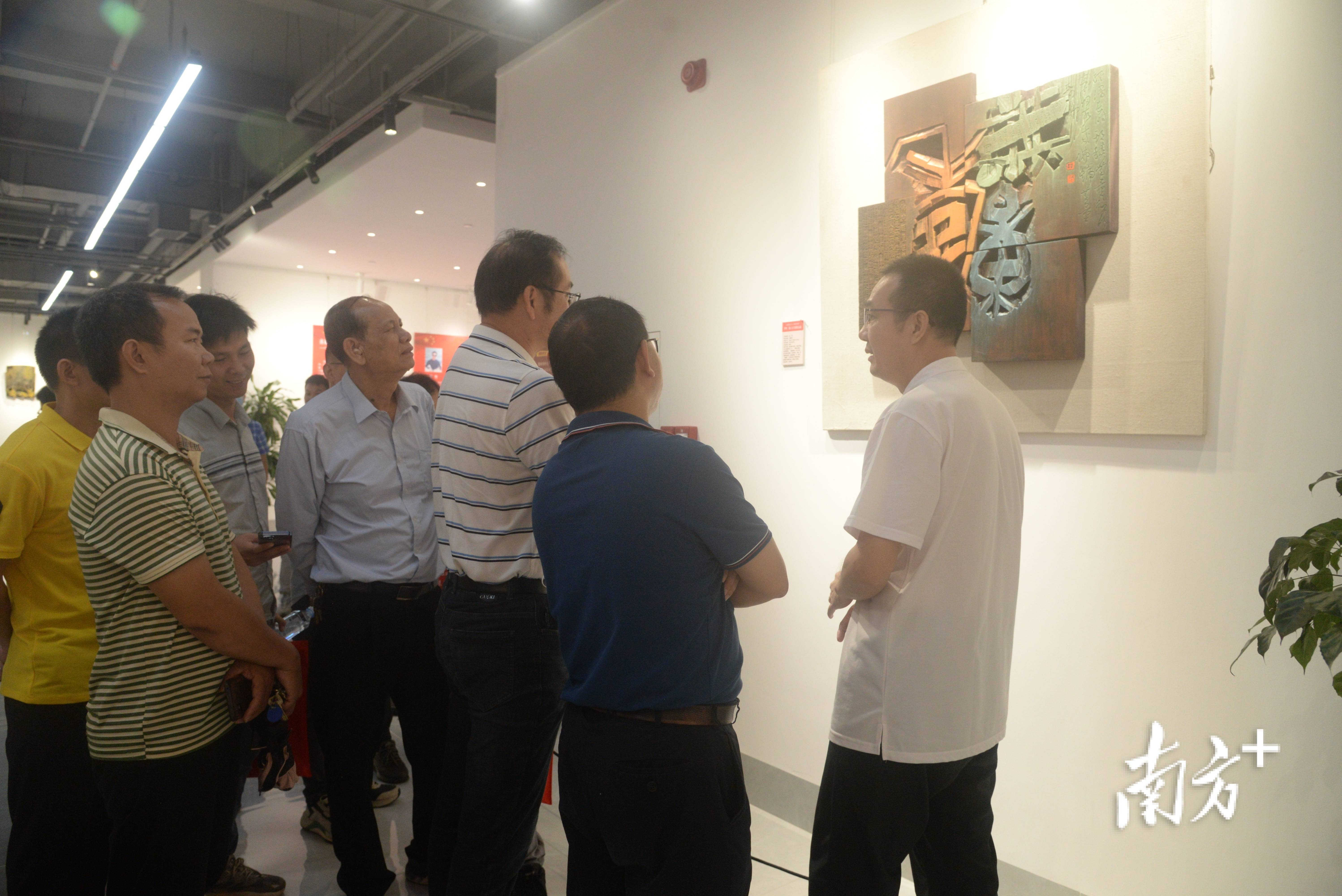 雷州举办书刻作品展,展出近50件作品_展览_书法_艺术展