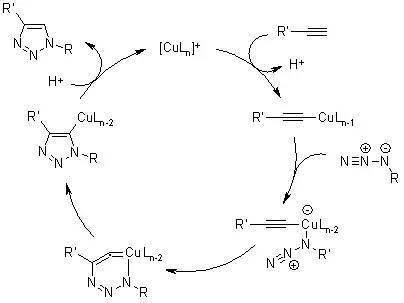 【点击化学(Click Chemistry)】叠氮-炔环加成反应_催化_机理_速率