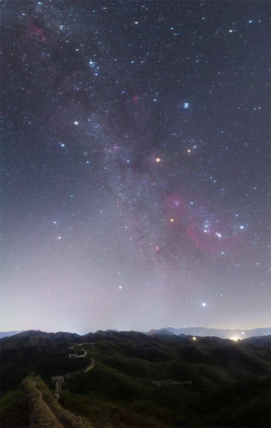 长城与冬季银河 | 夜空中国