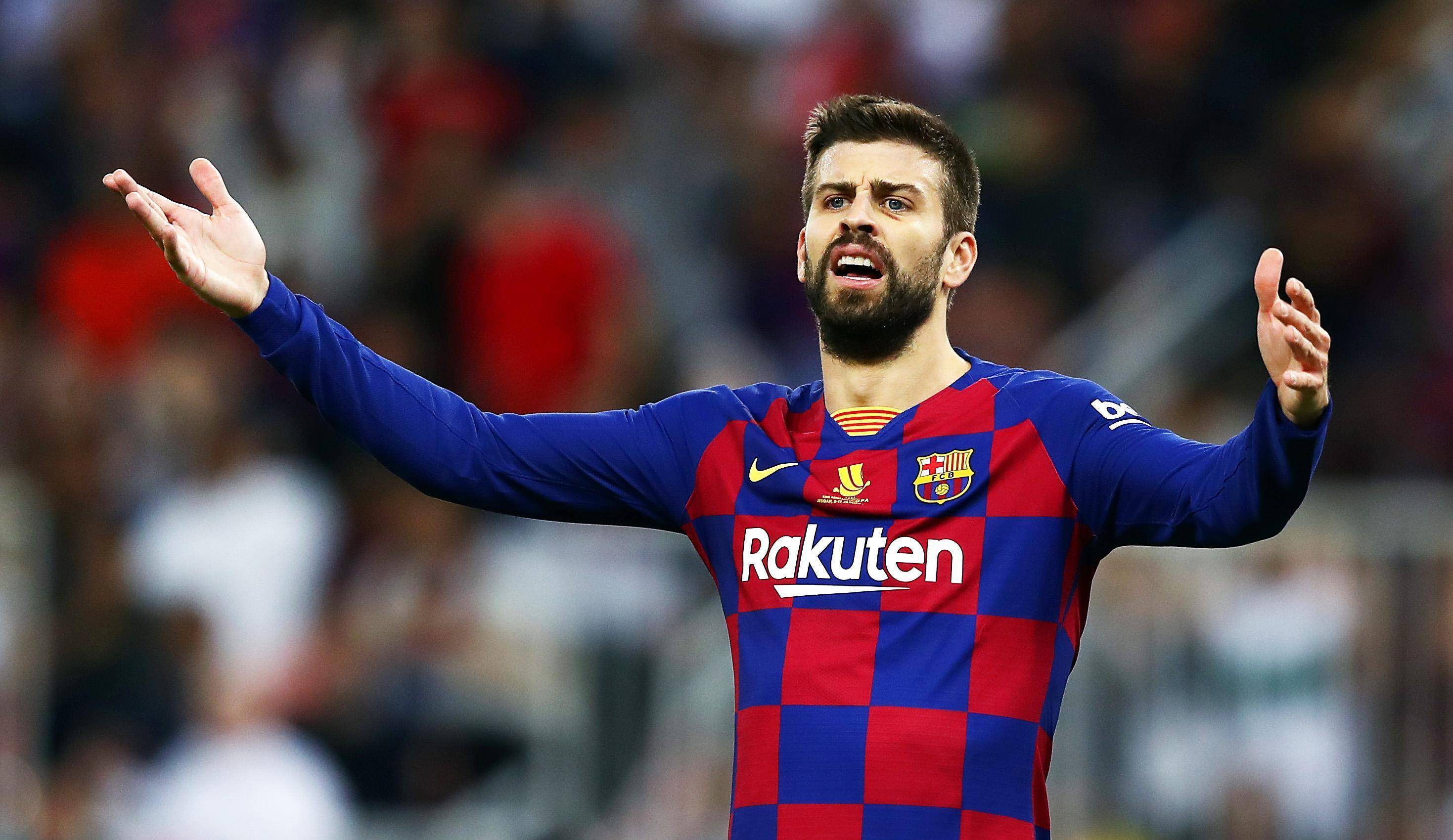 6 - 杰拉德61皮克,西班牙/巴塞罗那,33岁,身高1.94米.