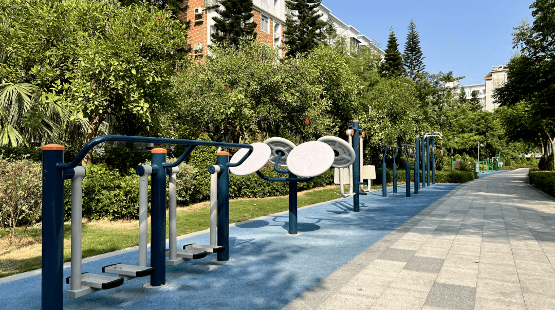 厦门这七处健身公园超有料._运动_设施_智能
