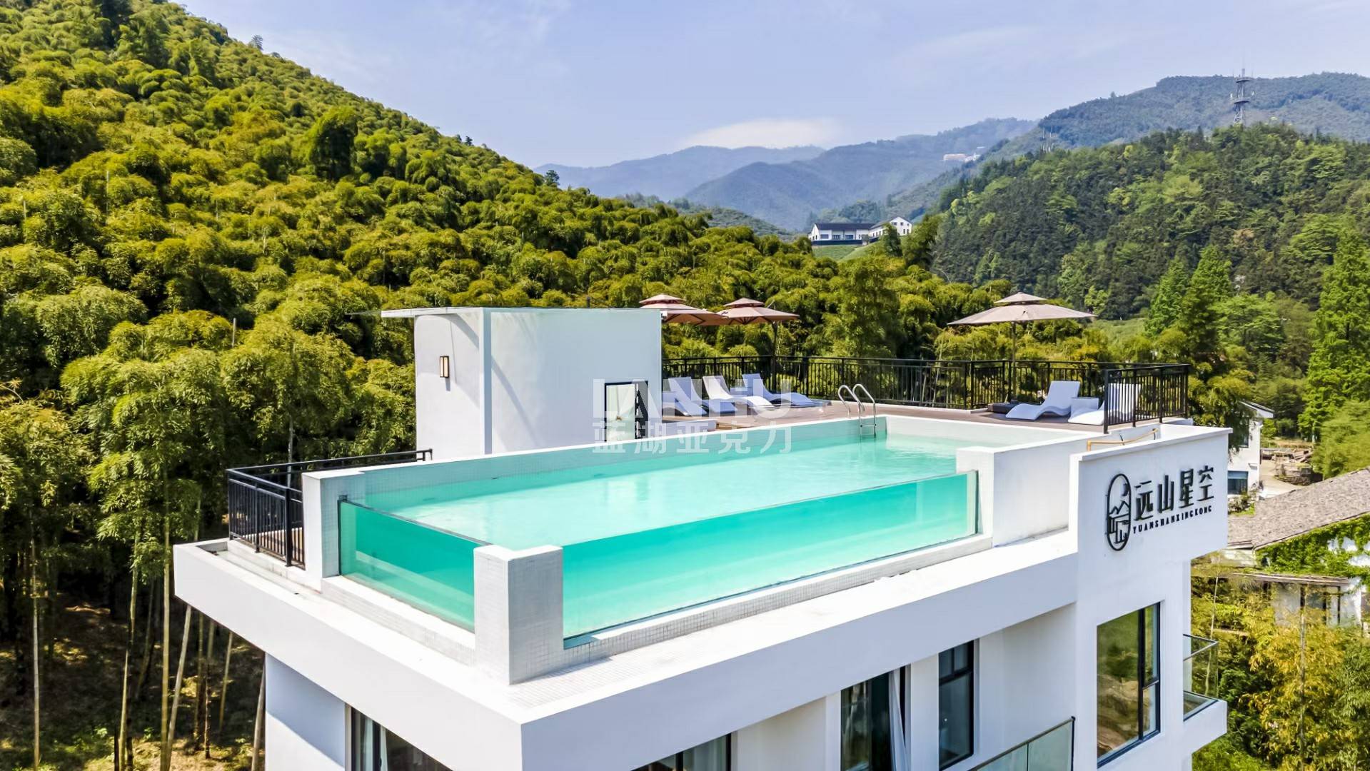 水与民宿的完美搭配_施工_水景_风景