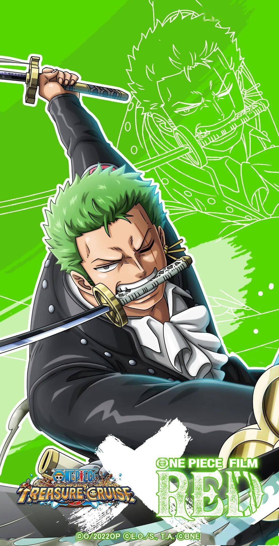 【壁纸】海贼王《red》x《宝藏巡航》联动草帽一伙壁纸公开