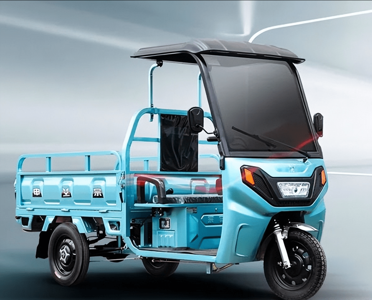 宗申推出一款半篷电动三轮车,搭载核磁动力系统,动力大,爬坡强_搜狐