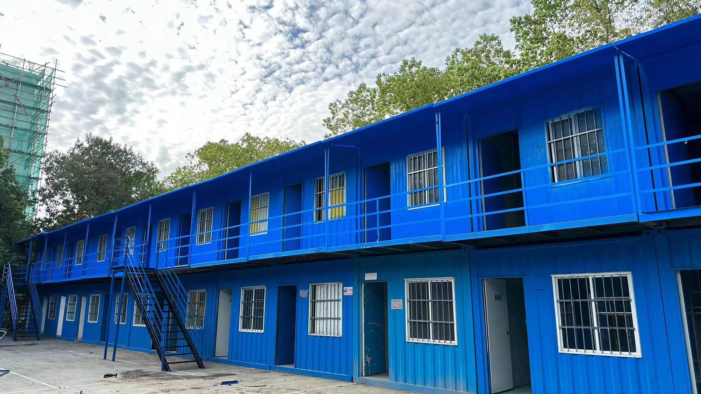工地集装箱房宿舍款式推荐「南京长友智造」_走廊_抗震_的要求