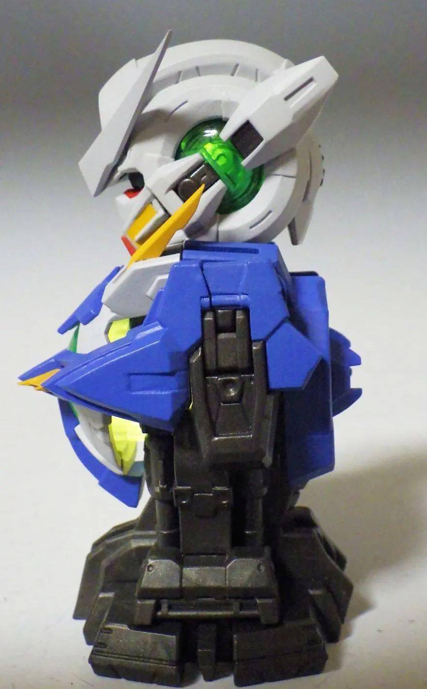 新品:mechanical bust 02 能天使高达胸像 试作品公开_公众_来稿_运营