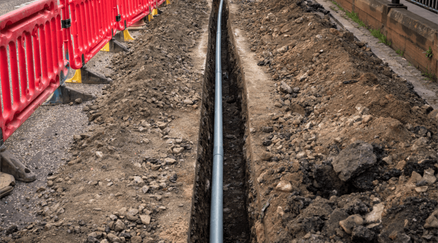 电缆直埋敷设方法_牵引_检查_机械