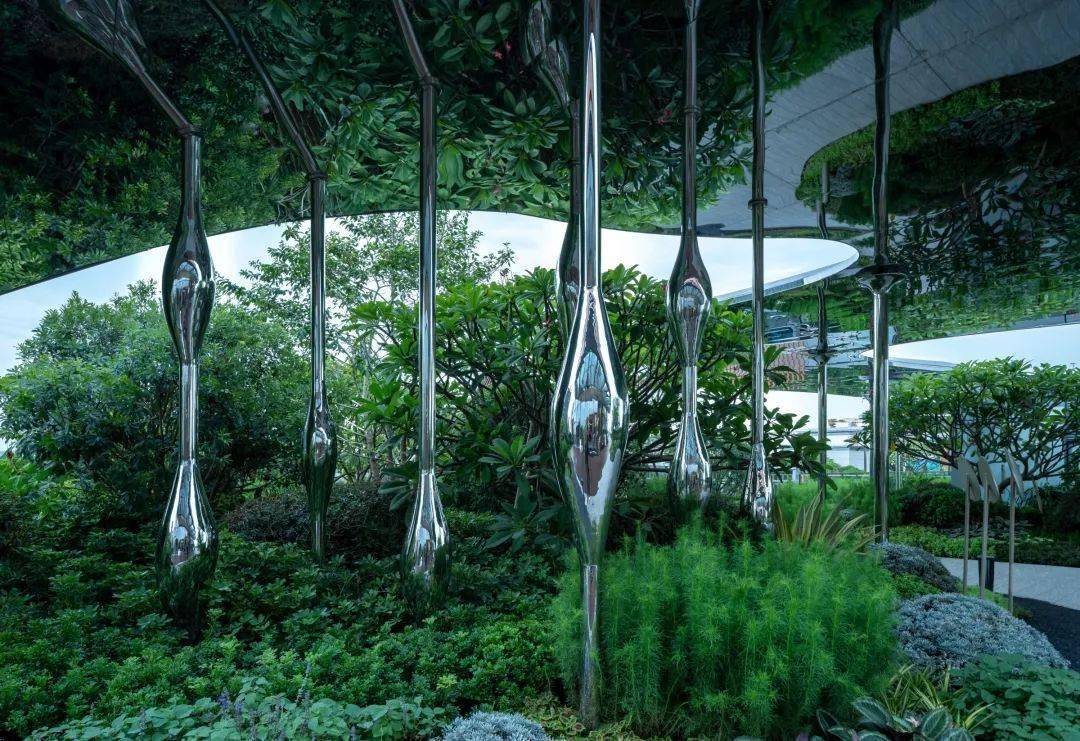 看景观,如何百炼成"钢"_不锈钢_镜面_装置