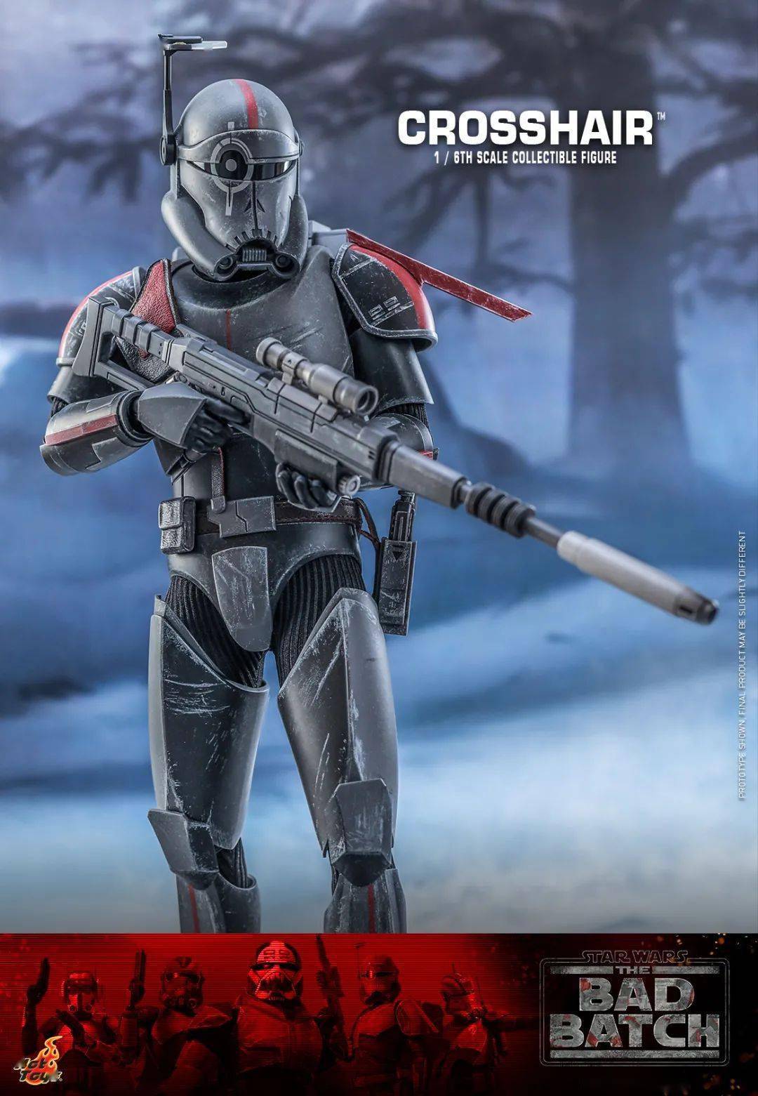 hottoys ht 1/6 tms087 星球大战 异等小队 crosshair 准星_人偶_hot