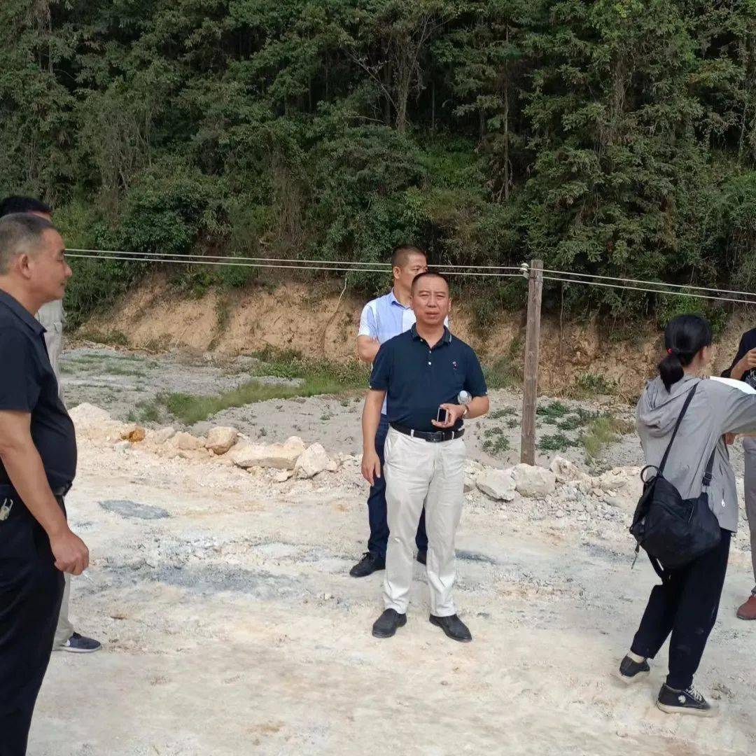 推进横五线光林段工程建设.卜石洋段水渠评估.