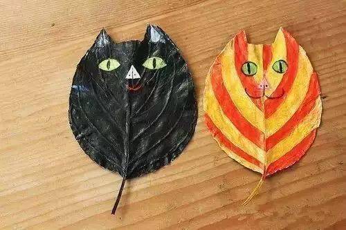 【实用资源】秋天到,这些树叶创意玩法你get了吗?_叶子_叶画_叶片