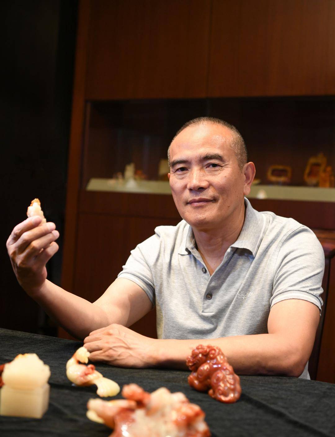 征集一一郭的钮_寿山_作品_郭祥忍