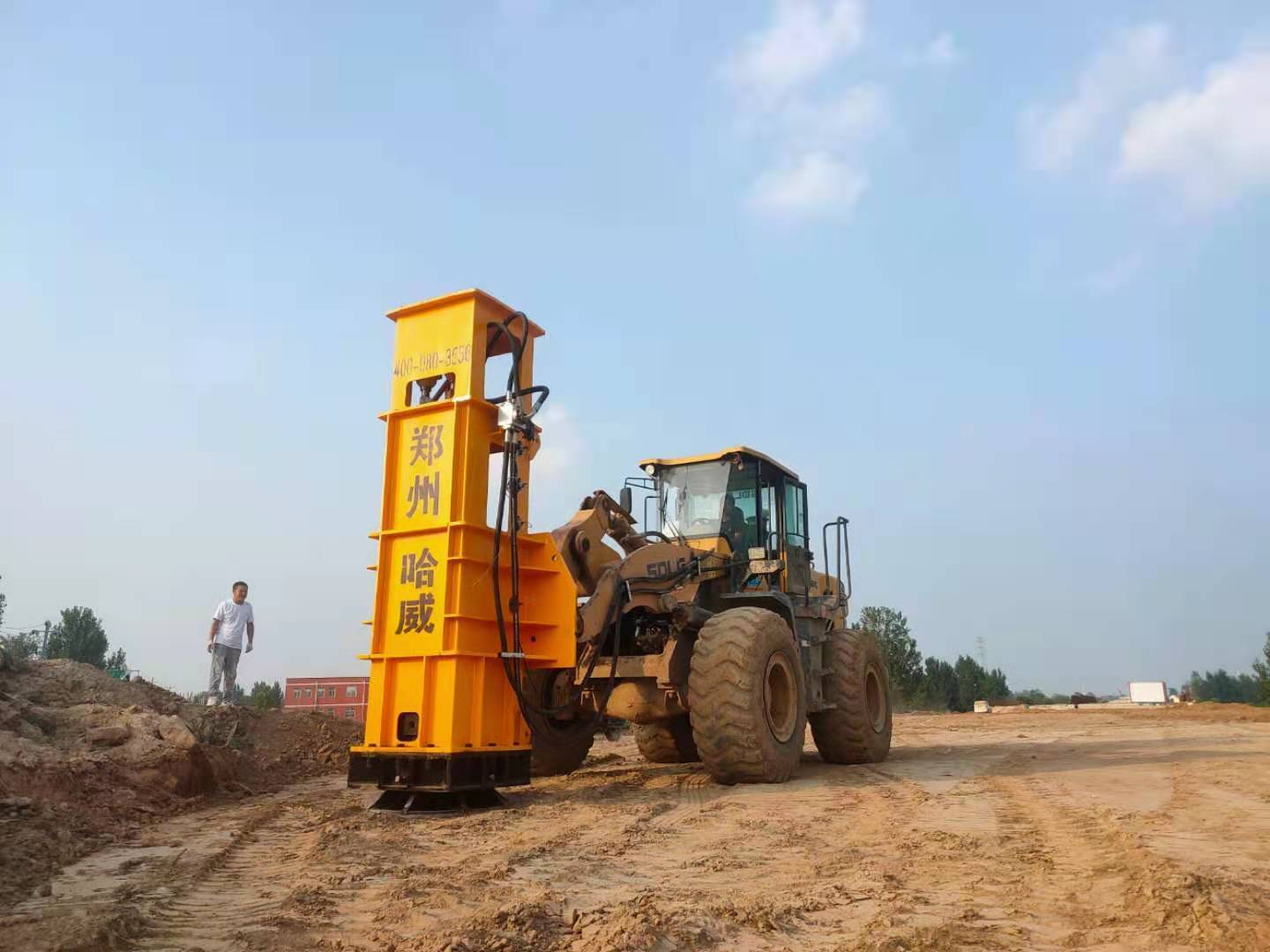 装载机液压夯实机组成部分,装载机液压夯实机的施工范围?