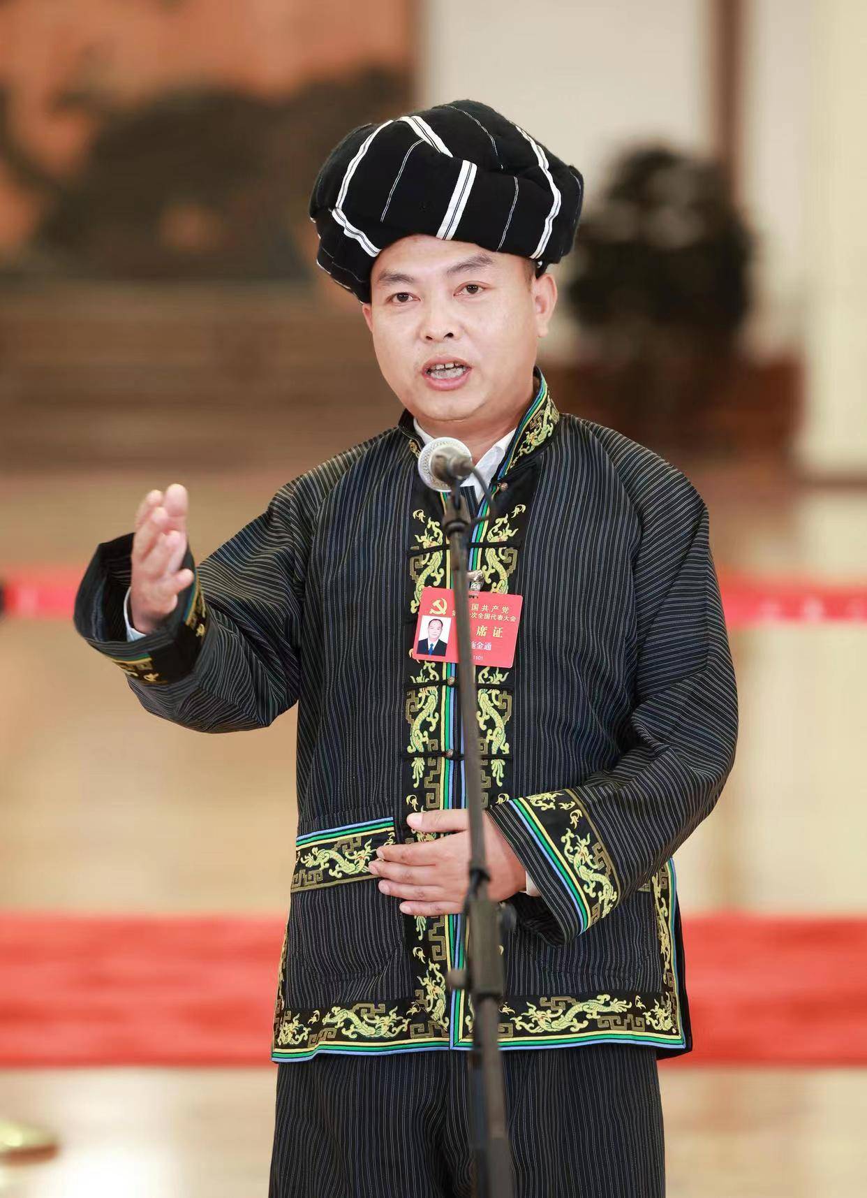 二十大第二场“党代表通道” | 描绘中国故事里的红色、绿色和古色_发展_张燕_文化