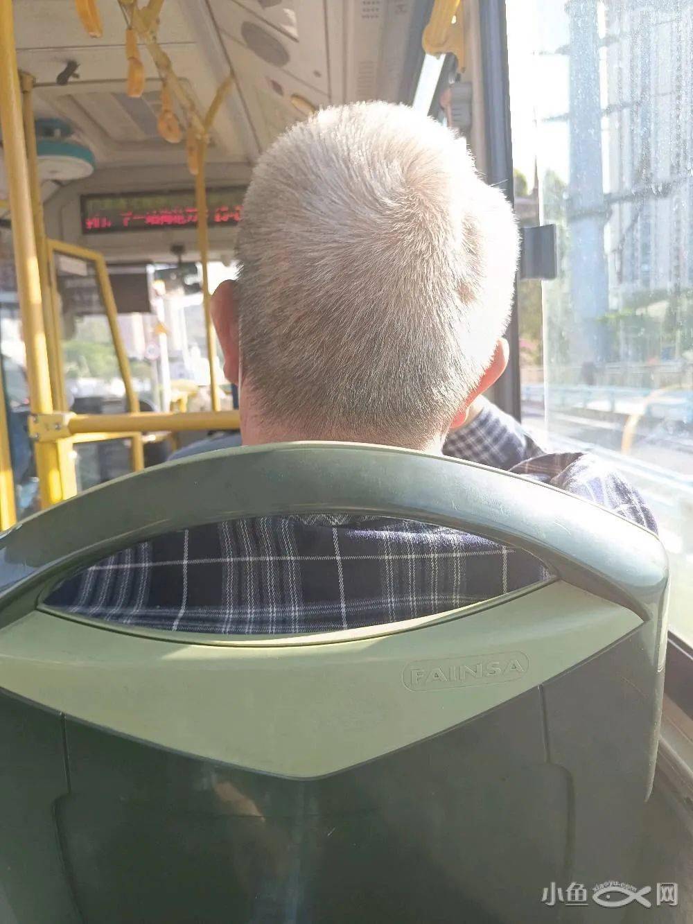 “今天坐公交去岛外，发现和前面六十岁的大爷装撞衫了！”鱼友：这么大的缘分，不去加个微信？