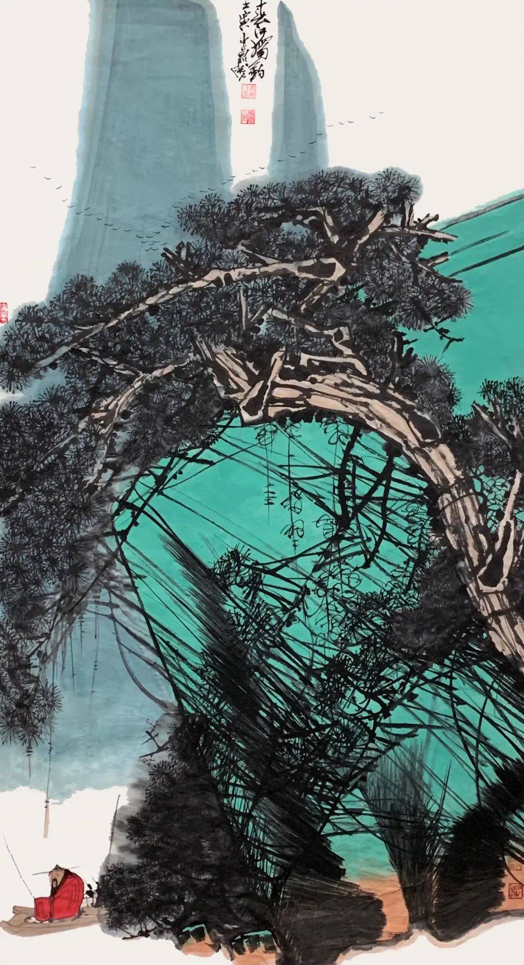 李鼎成|2023 · 当代中国山水画名家笔墨品鉴展_艺术化_创作_河山