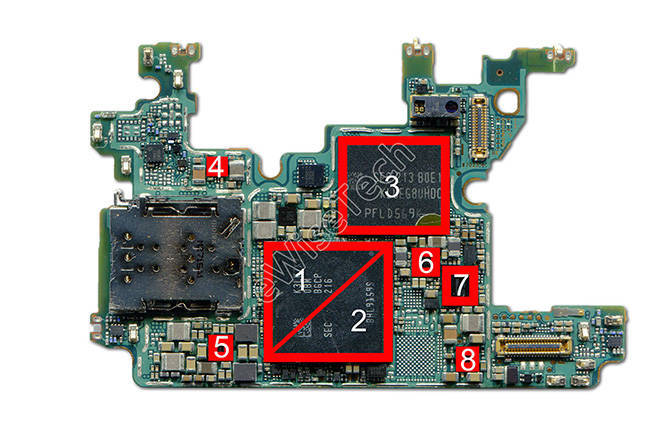 Fold 4 Flip 4 メイン基板 Samsung Galaxy Z Flip 4 Disassembly Teardown Repair Video