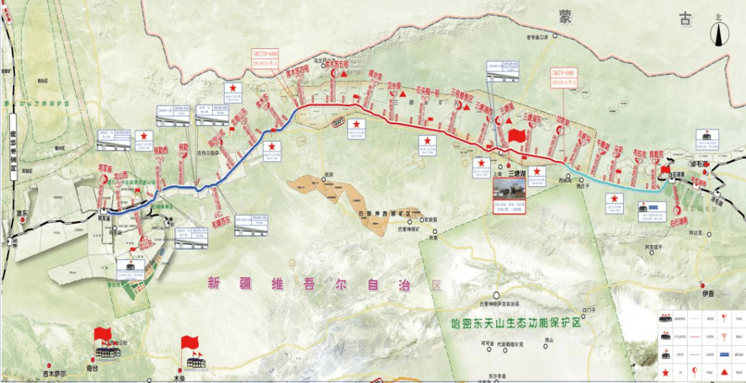 红淖三铁路线路图图片