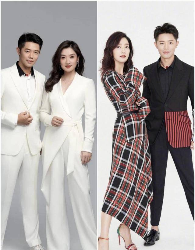 凤凰传奇现身,玲花穿针织背心戴眼镜像个女学生,曾毅确实不洋气_颜色