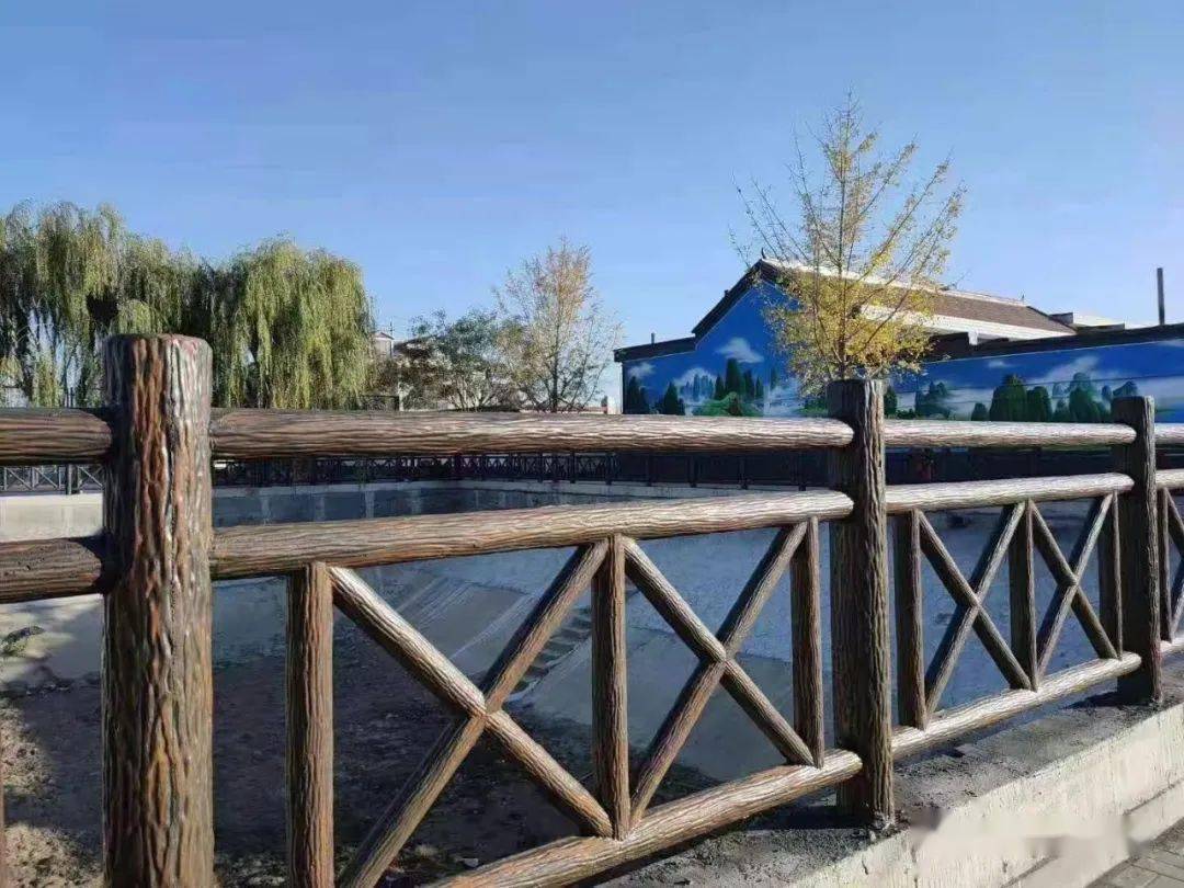 景观水泥仿木护栏助力乡村振兴建设_模具_行业_产品