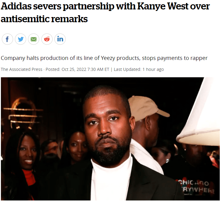 Adidas官宣与kanye解约！详细盘点侃爷的19个Yeezy鞋款从此要消失还是