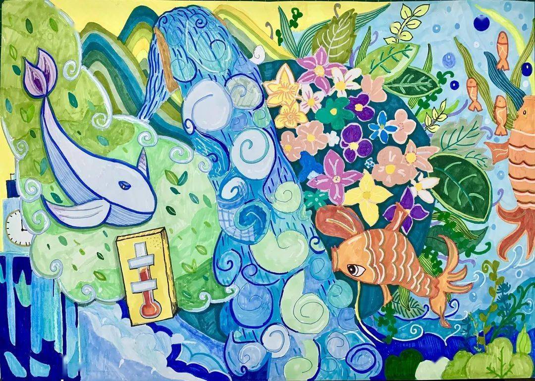 "大湾区孩子们心目中的碳中和世界"绘画作品征集活动奖项揭晓啦!