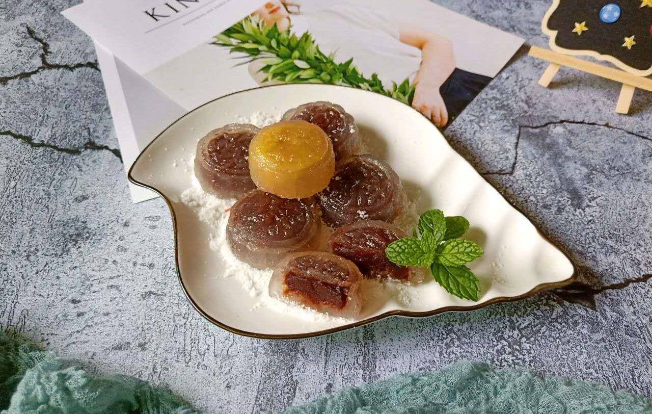 q弹的水晶绿豆糕,好看又好吃的夏日解暑良品,还不快来看看!