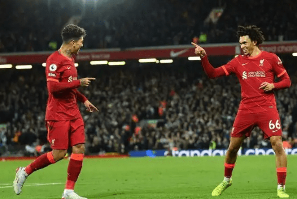 英超:利物浦vs利兹联,利兹联状态欠佳,利物浦主场大胜!